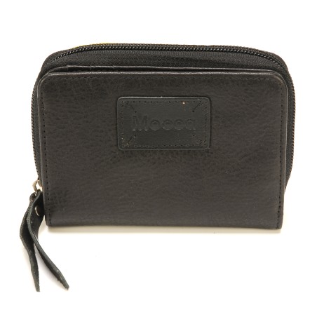 Portefeuille en Cuir de Vachette - Mocca