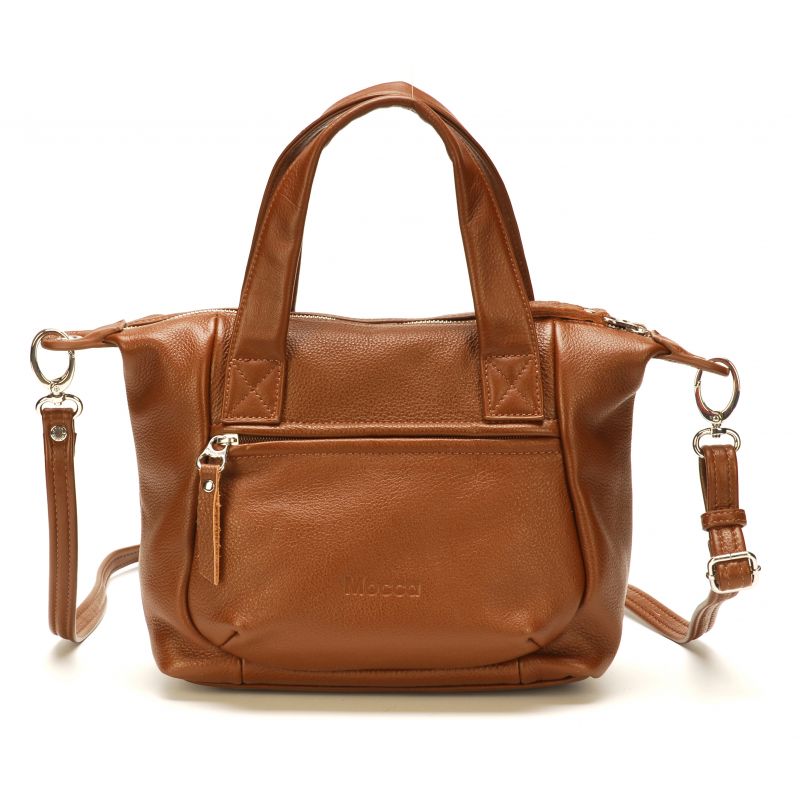 Sac à Main en Cuir de Vachette - Mocca Sac à Main en Cuir de Vachette - Mocca