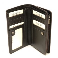 Portefeuille en Cuir - Mocca