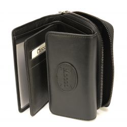 Portefeuille en Cuir Vachette - Mocca