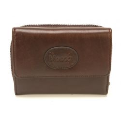Portefeuille en Cuir Vachette - Mocca
