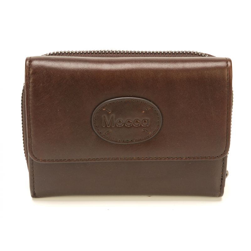 Portefeuille en Cuir Vachette - Mocca Portefeuille en Cuir Vachette - Mocca