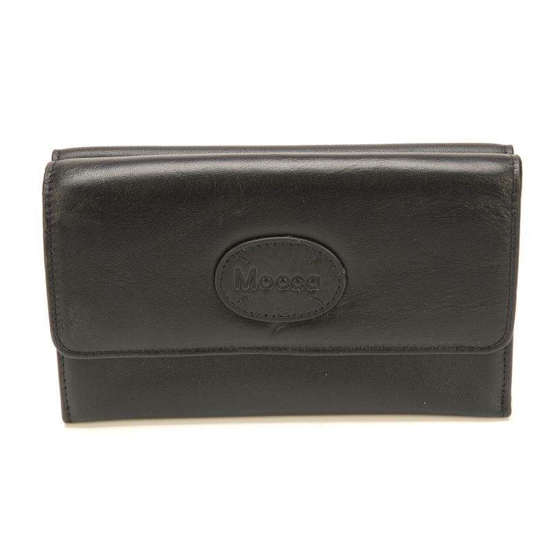 Portefeuille Dos à Dos en Cuir - Mocca