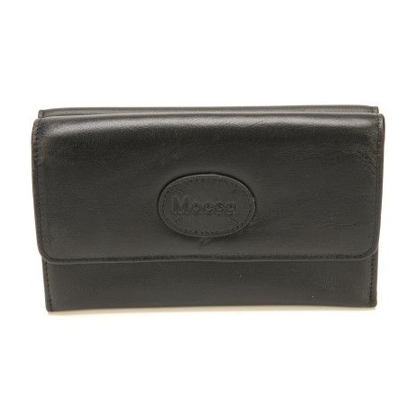Portefeuille Dos à Dos en Cuir - Mocca