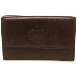 Portefeuille Dos à Dos en Cuir - Mocca