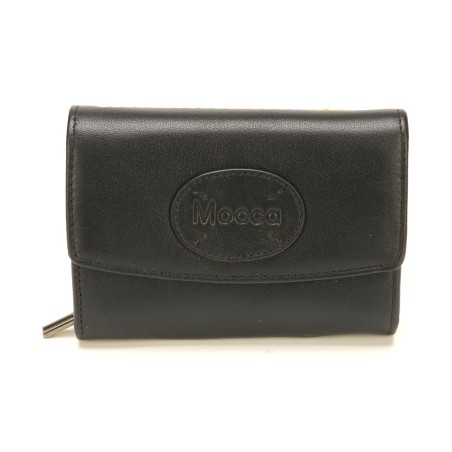 Porte-Monnaie et Cartes en Cuir - Mocca