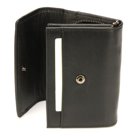 Porte-Monnaie et Cartes en Cuir - Mocca