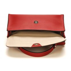 Sac à Main en Croûte de Cuir - Mocca