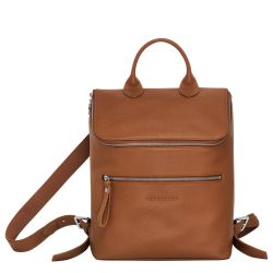 Sac à Dos Le Foulonné Noir en Cuir - Longchamp