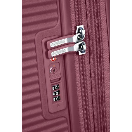 Valise 4 Roues Cabine 55cm Ext. Soundbox - American Tourister