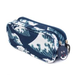Trousse Double Hippipos l'hippo en Toile - Les Déglingos