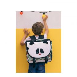 Cartable 35 cm Rototos le Panda en Toile - Les Déglingos