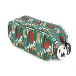 Trousse Double Rototos le Panda en Toile - Les Déglingos