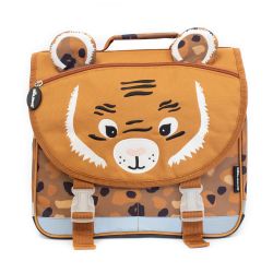 Cartable 35 cm Speculos le Tigre en Toile - Les Déglingos