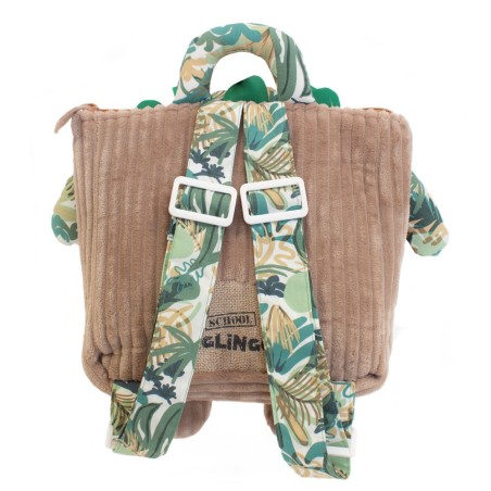 Sac à Dos Jélékros le Lion en Toile - Les Déglingos