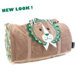 Sac Weekend Jélékros le Lion en Toile - Les Déglingos