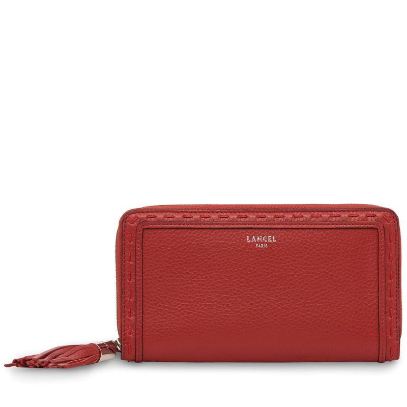 Portefeuille Zippé Premier Flirt en Cuir - Lancel