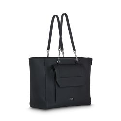 Sac Cabas Ninon en Cuir Noir - Lancel