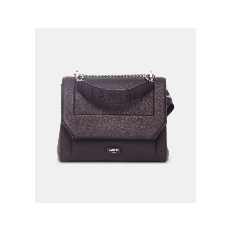 Sac Bandoulière à Rabat M Ninon en Cuir - Lancel Sac Bandoulière à Rabat M Ninon en Cuir - Lancel