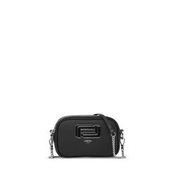 Sac Ceinture Mia en Cuir Noir - Lancel