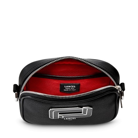 Sac Ceinture Mia en Cuir Noir - Lancel