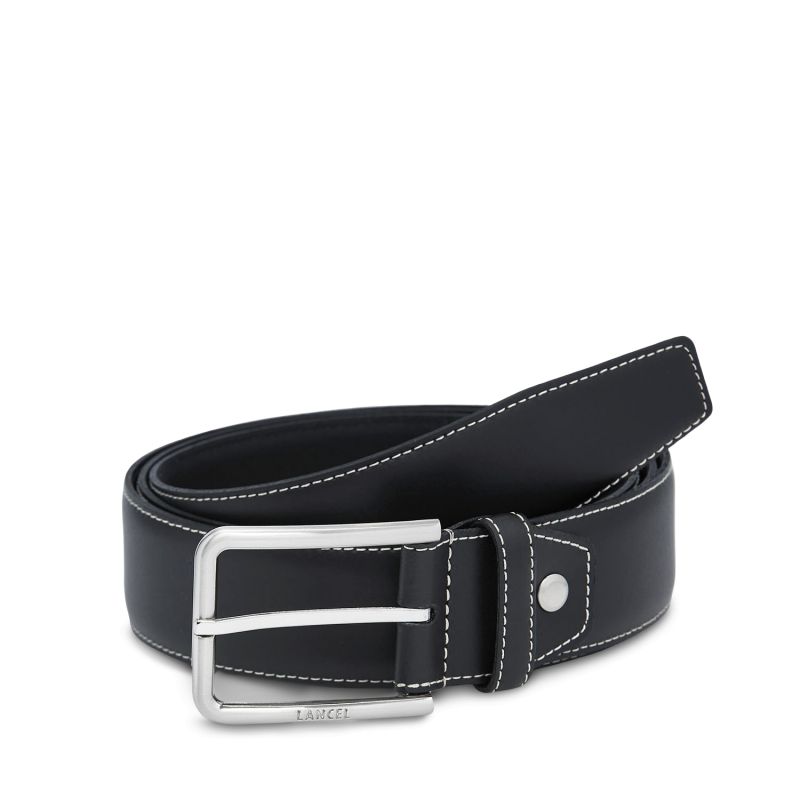 Ceinture Casual Noir en Cuir - Lancel