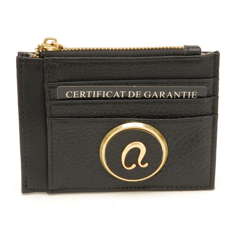 Porte-Cartes et Monnaie Léa en Cuir de Vachette - Arthur & Aston Porte-Cartes et Monnaie Léa en Cuir de Vachette - Arthur & Aston