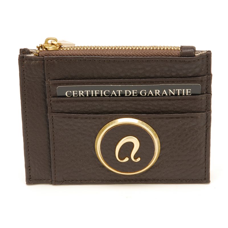 Porte-Cartes et Monnaie Léa en Cuir de Vachette - Arthur & Aston Porte-Cartes et Monnaie Léa en Cuir de Vachette - Arthur & Aston