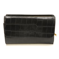 Compagnon Porte-chéquier Romy en Cuir Croco - Arthur & Aston