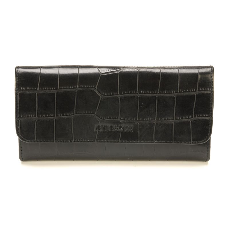 Compagnon Romy en Cuir Façon Croco - Arthur & Aston Compagnon Romy en Cuir Façon Croco - Arthur & Aston