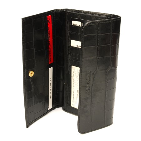 Compagnon Romy en Cuir Façon Croco - Arthur & Aston
