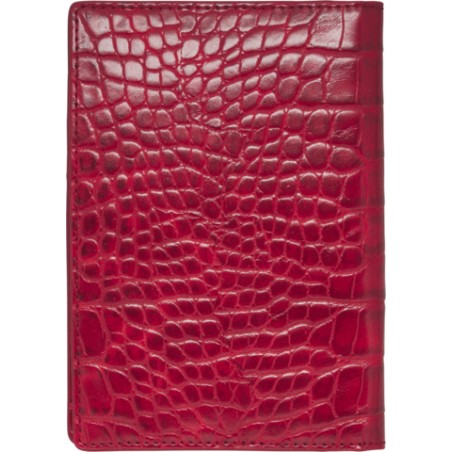 Étui de Passeport en Synthétique façon Croco - Tommy Hilfiger