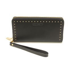 Compagnon Zippé Carmen en Cuir Clouté - Arthur & Aston
