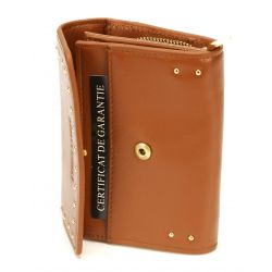 Porte-Monnaie et Cartes Carmen en Cuir Clouté - Arthur & Aston