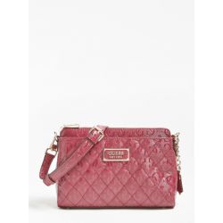 Sac Bandoulière Lola Merlot en Synthétique - Guess