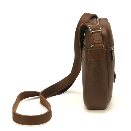 Sac porté travers grand modèle Oscar cuir