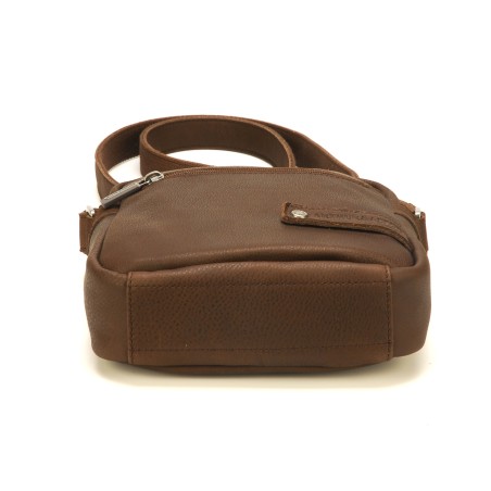 Sac porté travers grand modèle Oscar cuir