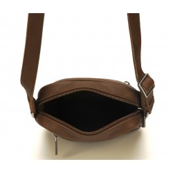 Sac porté travers grand modèle Oscar cuir
