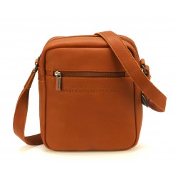 Sac porté travers grand modèle Oscar cuir