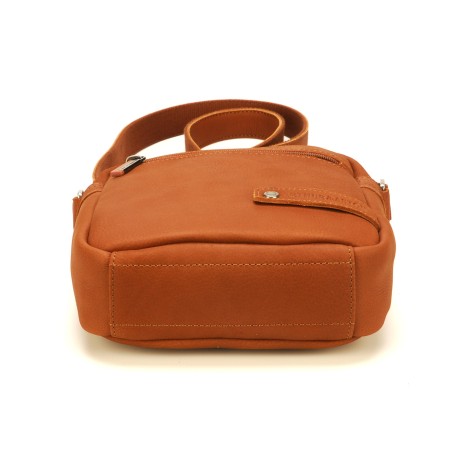 Sac porté travers grand modèle Oscar cuir
