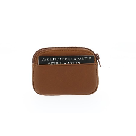 Porte Monnaie Zippé Oscar cuir