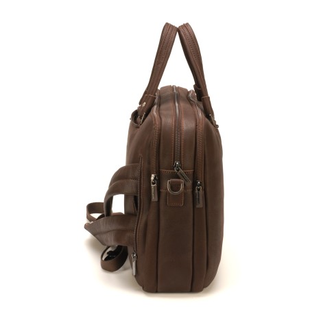 Porte document transformable Oscar en cuir