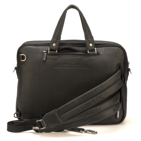 Porte document transformable Oscar en cuir