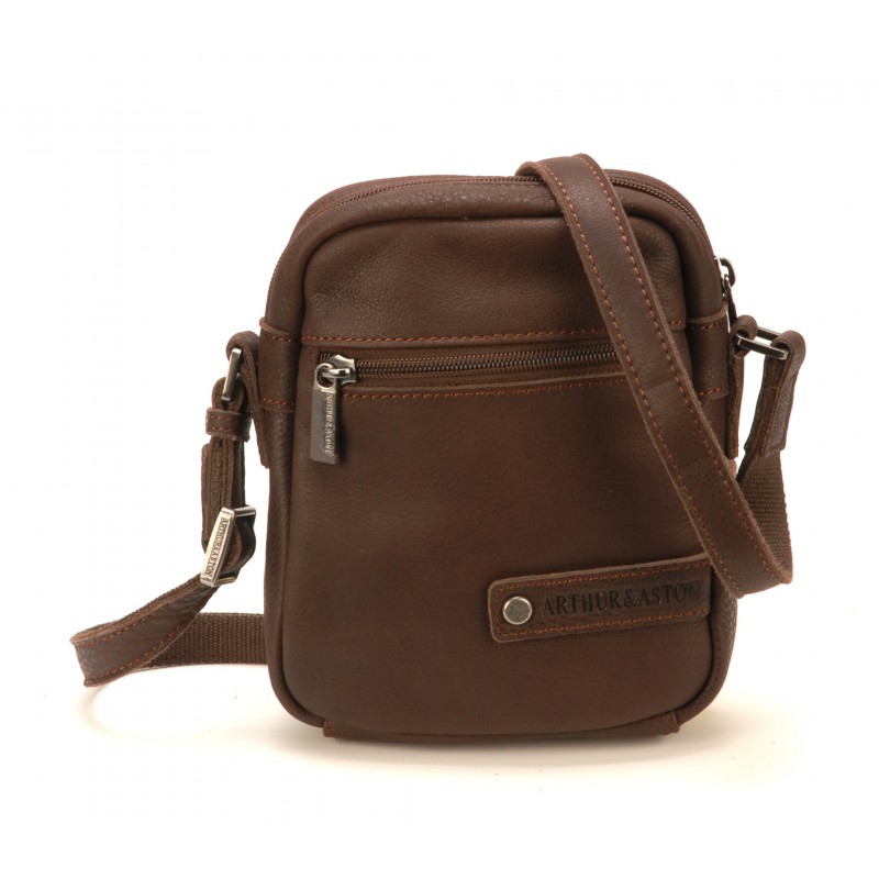 Sac travers Oscar en cuir Sac travers Oscar en cuir