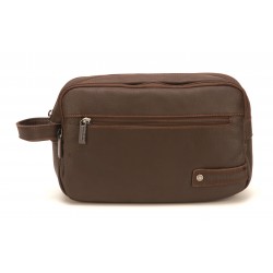 Trousse de toilette Oscar en cuir