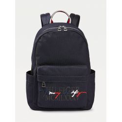 Sac à Dos Logo Signature en Toile Bleu - Tommy Hilfiger