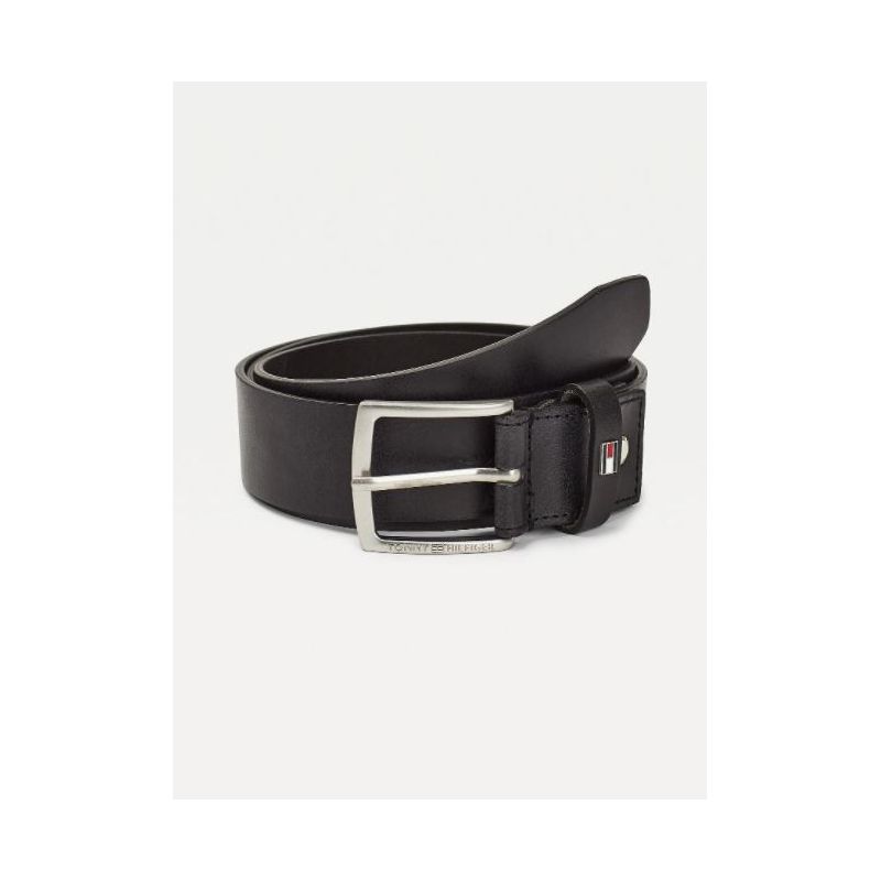 Ceinture Ajustable 115 cm en Cuir - Tommy Hilfiger Ceinture Ajustable 115 cm en Cuir - Tommy Hilfiger