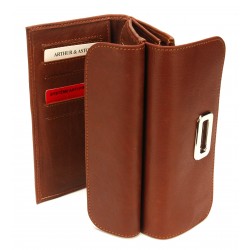 Portefeuille dos à dos  Cuir  Ellie