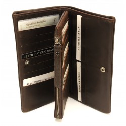 Portefeuille Cuir Clémence