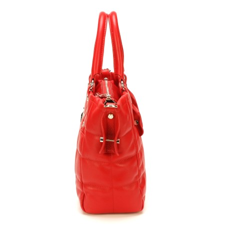 Sac porté main cuir matelassé Maurine